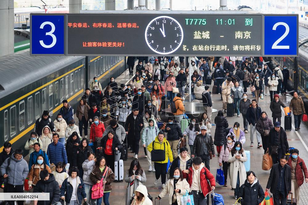 2025 Spring Festival Travel Rush End