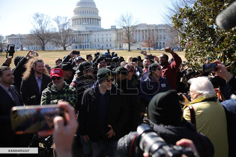 Proud Boys and Oath Keepers Presser - Washington