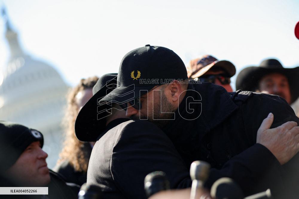 Proud Boys and Oath Keepers Presser - Washington