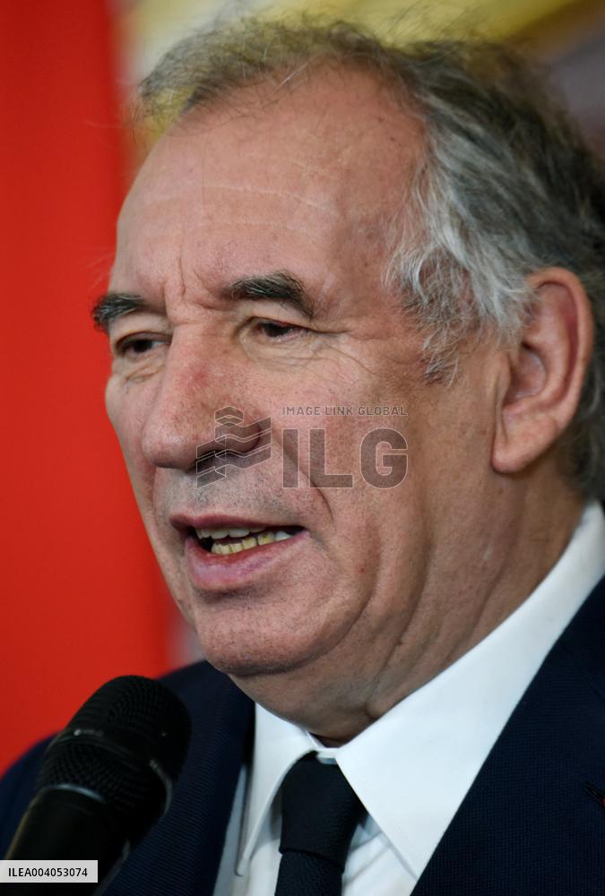 Bayrou Welcomes Maroccan PM Akhannouch - Paris