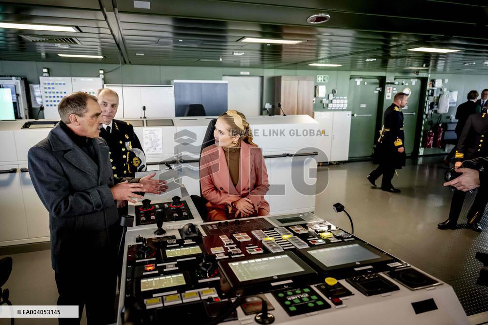 First Official Solo Job Of Princess Amalia - Netherlands