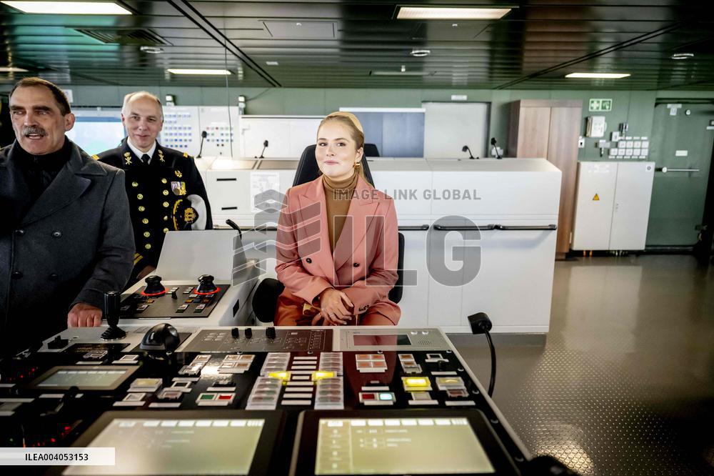 First Official Solo Job Of Princess Amalia - Netherlands