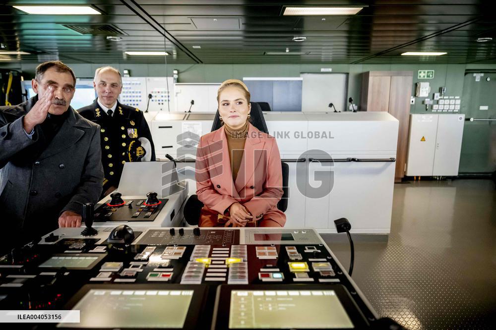 First Official Solo Job Of Princess Amalia - Netherlands