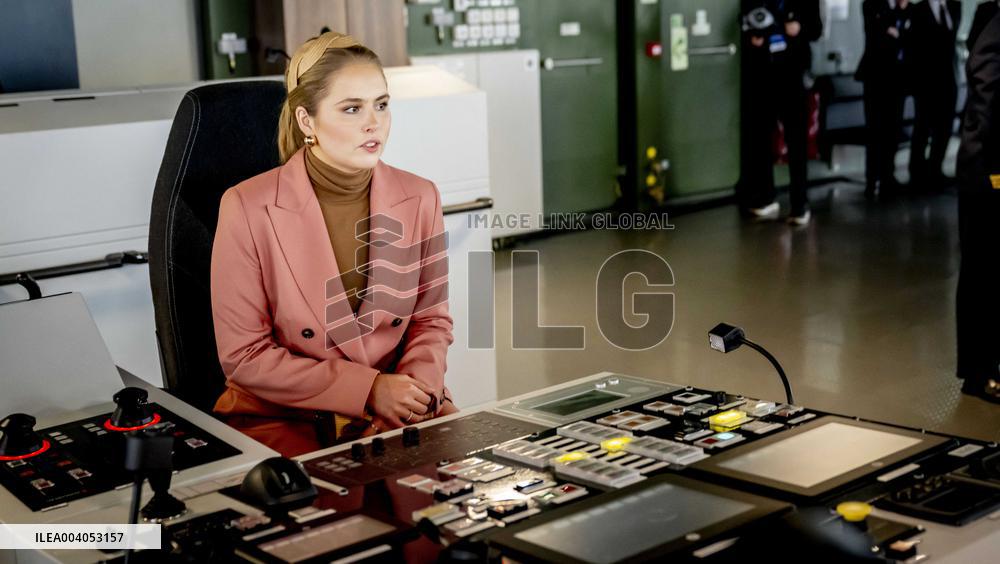First Official Solo Job Of Princess Amalia - Netherlands