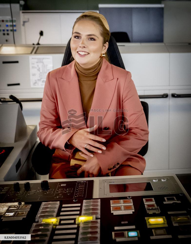 First Official Solo Job Of Princess Amalia - Netherlands