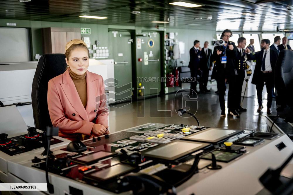 First Official Solo Job Of Princess Amalia - Netherlands