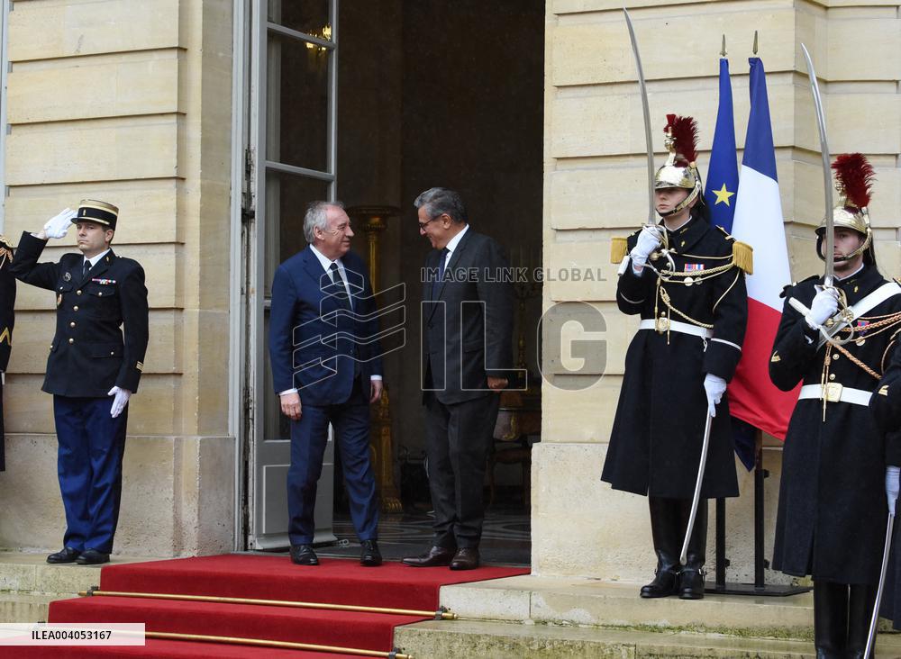 Bayrou Welcomes Maroccan PM Akhannouch - Paris