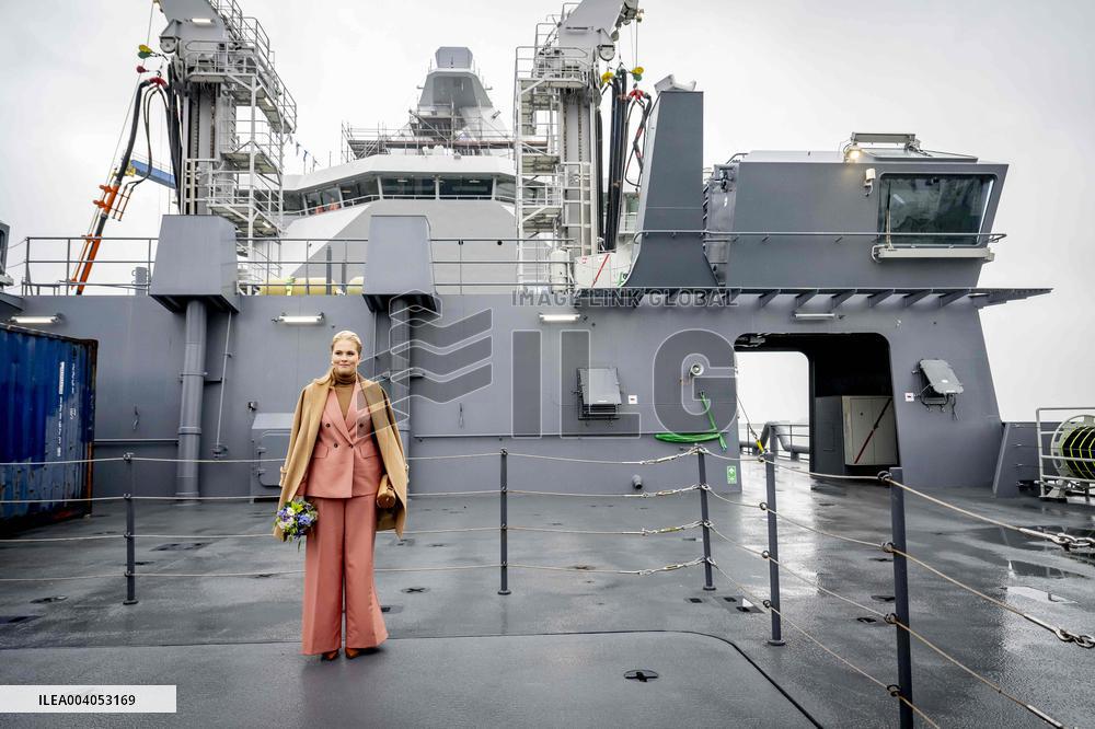 First Official Solo Job Of Princess Amalia - Netherlands