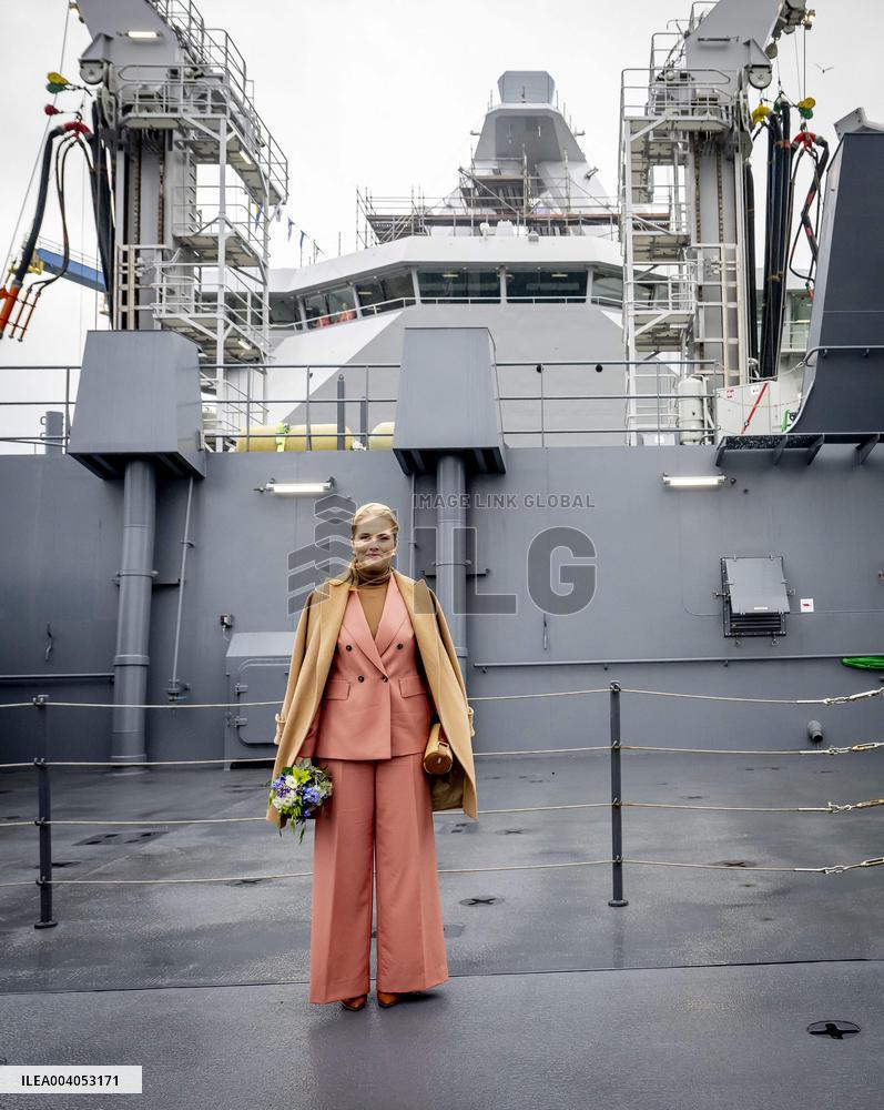 First Official Solo Job Of Princess Amalia - Netherlands