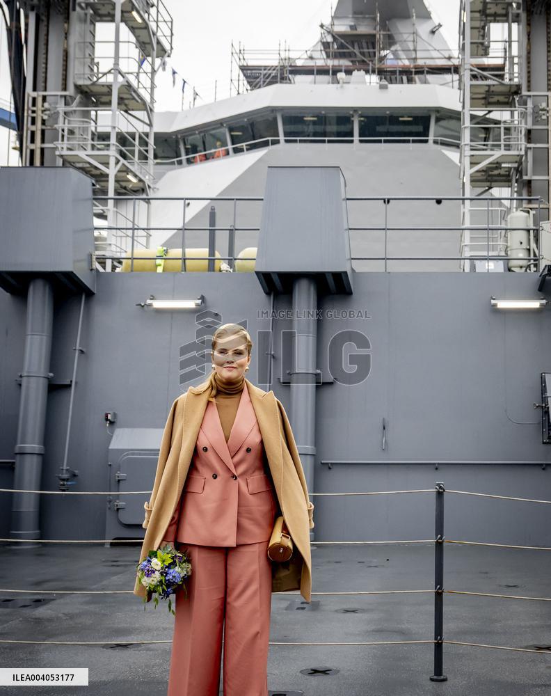 First Official Solo Job Of Princess Amalia - Netherlands