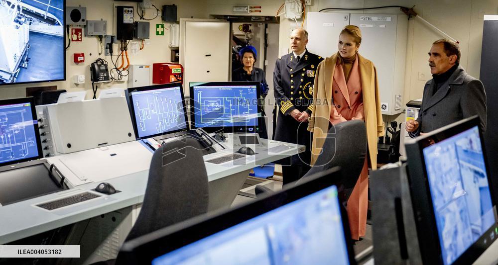 First Official Solo Job Of Princess Amalia - Netherlands