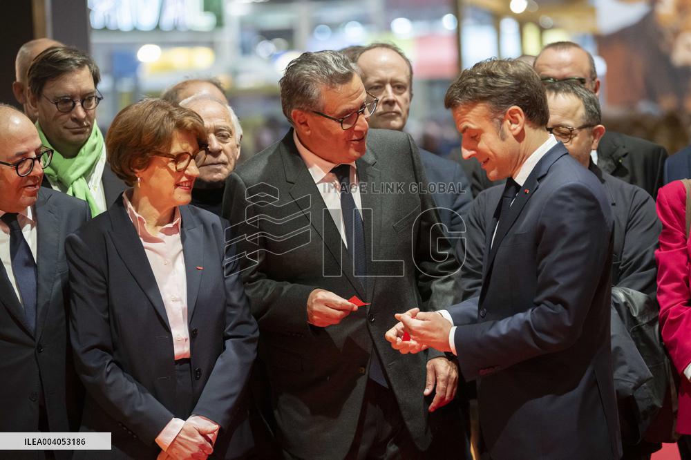 President Macron inaugurates the International Agricultural Show - Paris