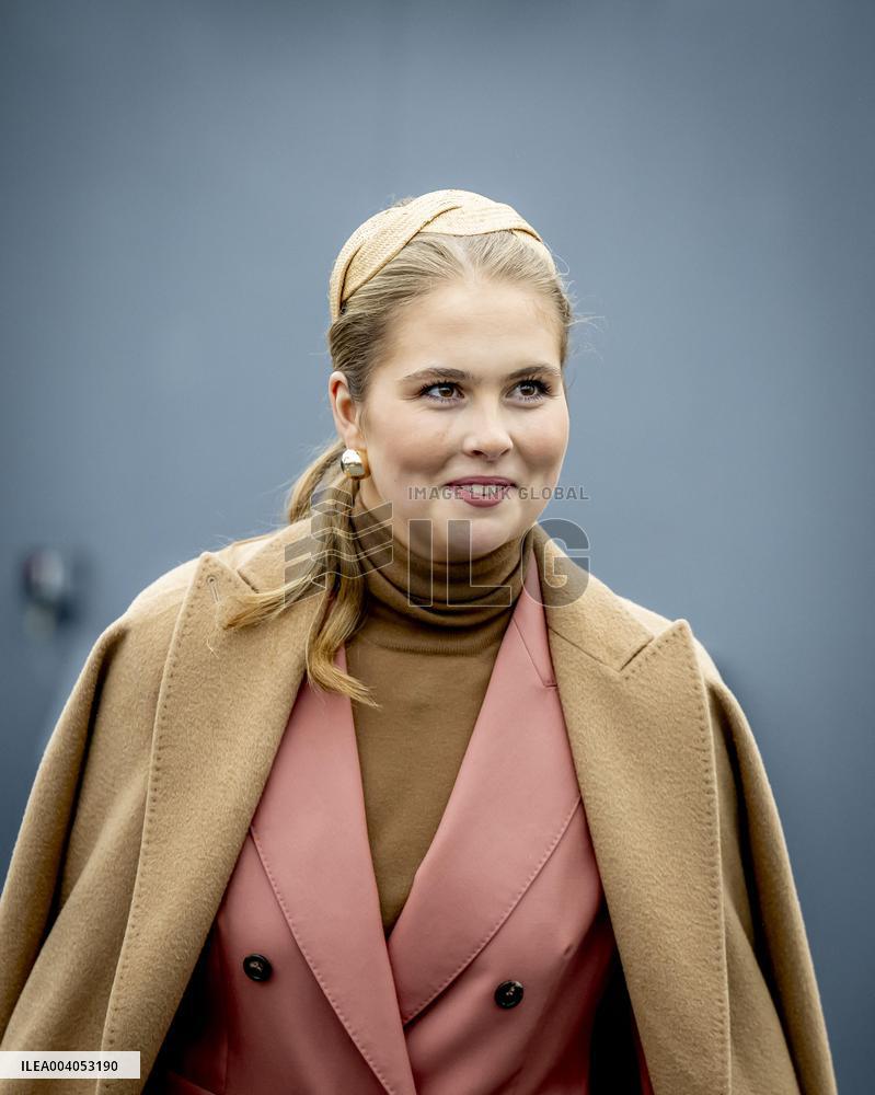 First Official Solo Job Of Princess Amalia - Netherlands