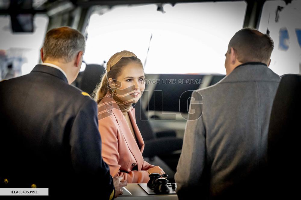 First Official Solo Job Of Princess Amalia - Netherlands