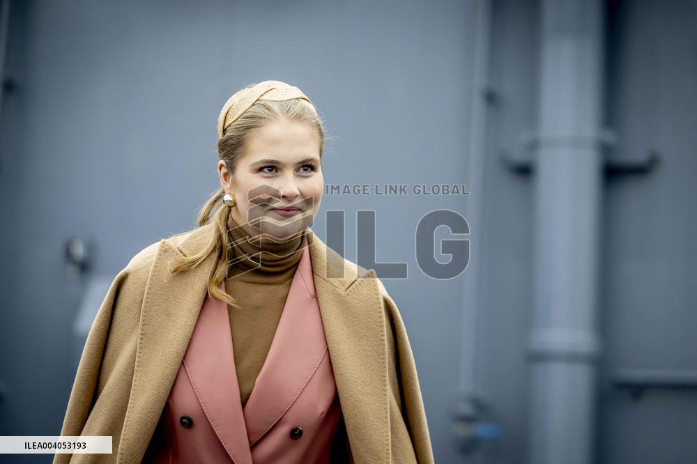 First Official Solo Job Of Princess Amalia - Netherlands