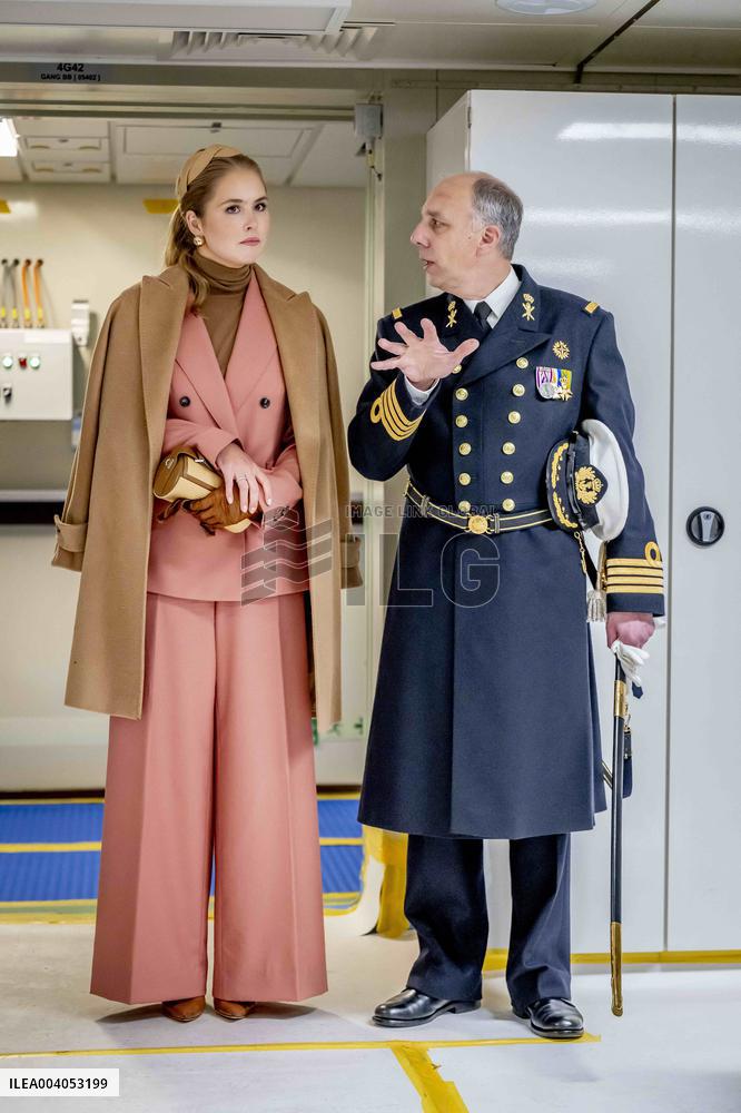 First Official Solo Job Of Princess Amalia - Netherlands