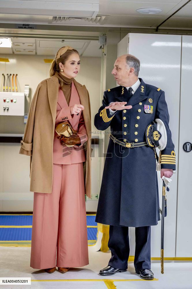 First Official Solo Job Of Princess Amalia - Netherlands