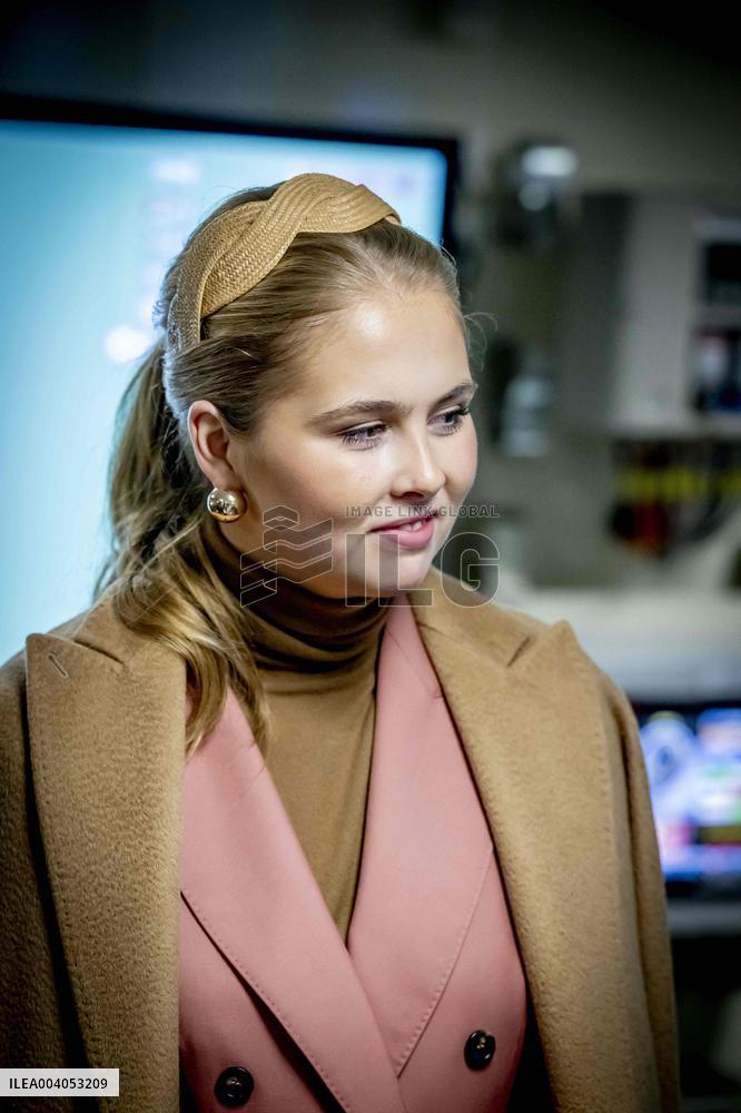 First Official Solo Job Of Princess Amalia - Netherlands