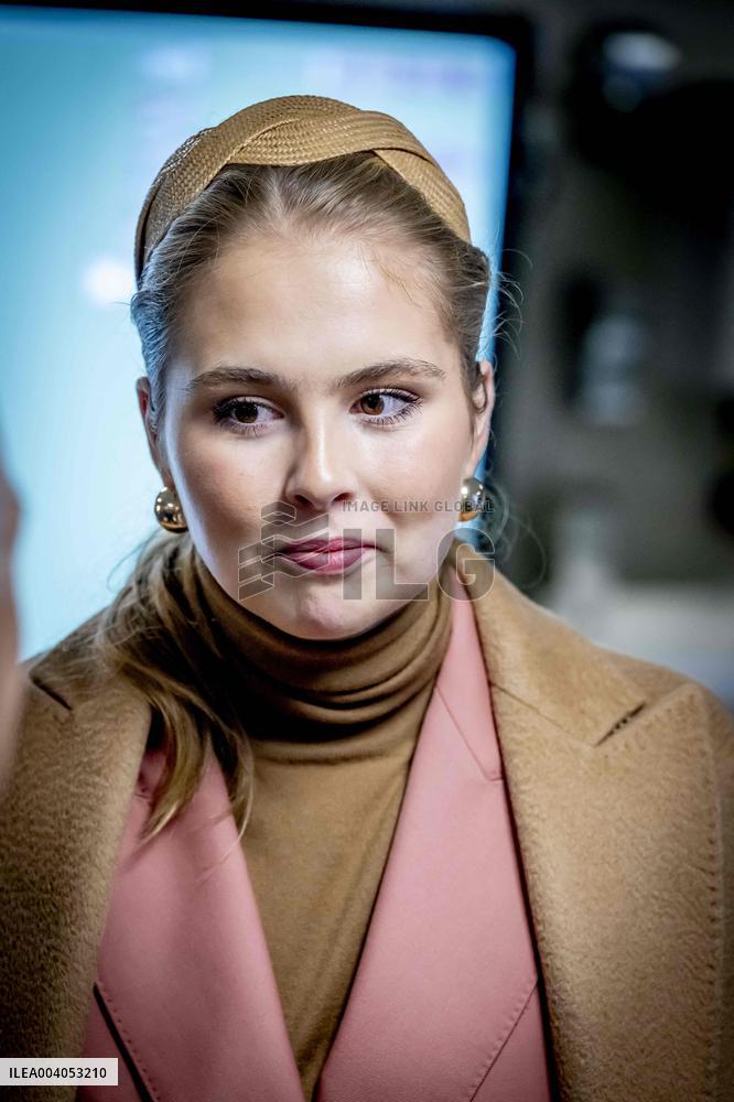 First Official Solo Job Of Princess Amalia - Netherlands