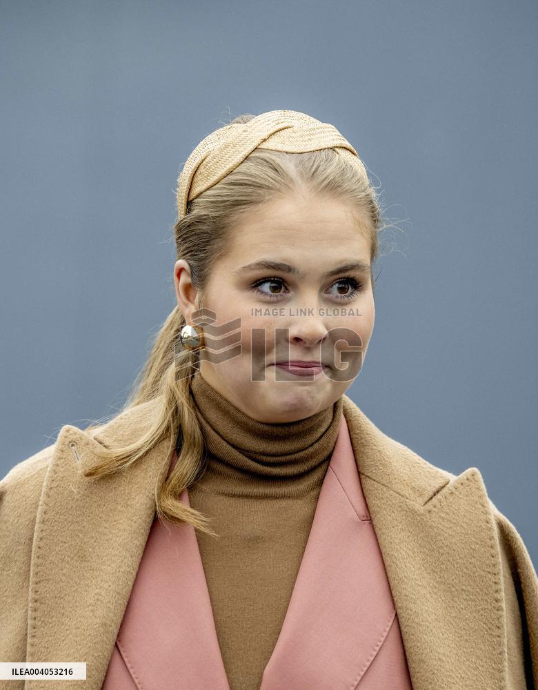 First Official Solo Job Of Princess Amalia - Netherlands