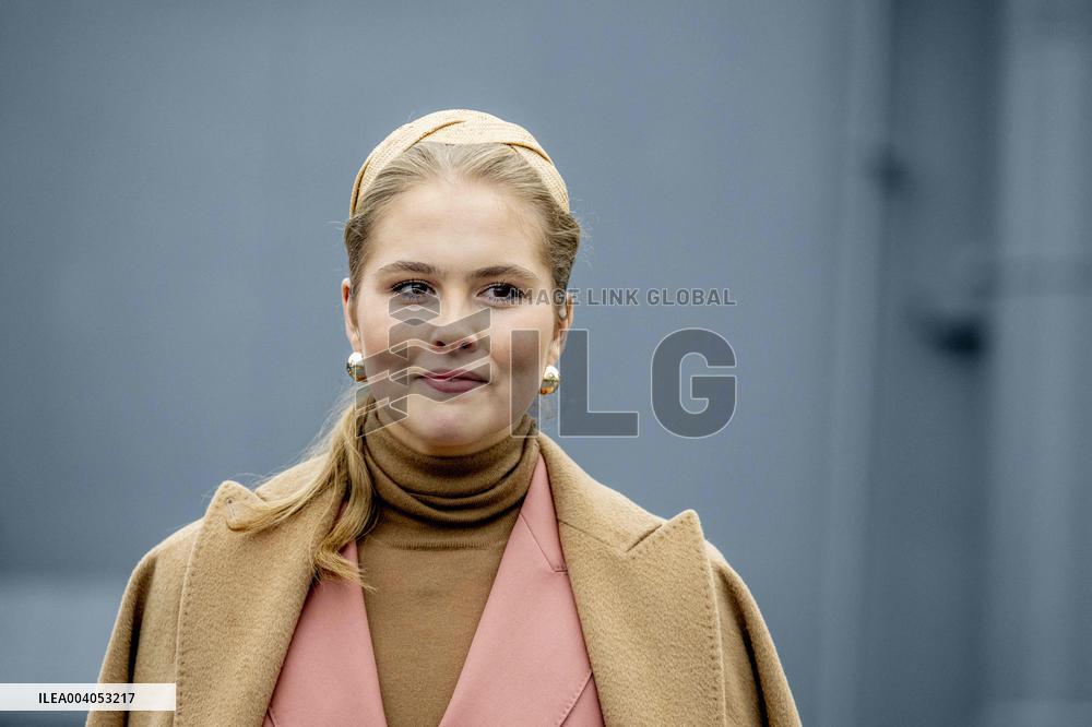 First Official Solo Job Of Princess Amalia - Netherlands