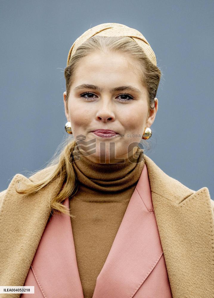 First Official Solo Job Of Princess Amalia - Netherlands