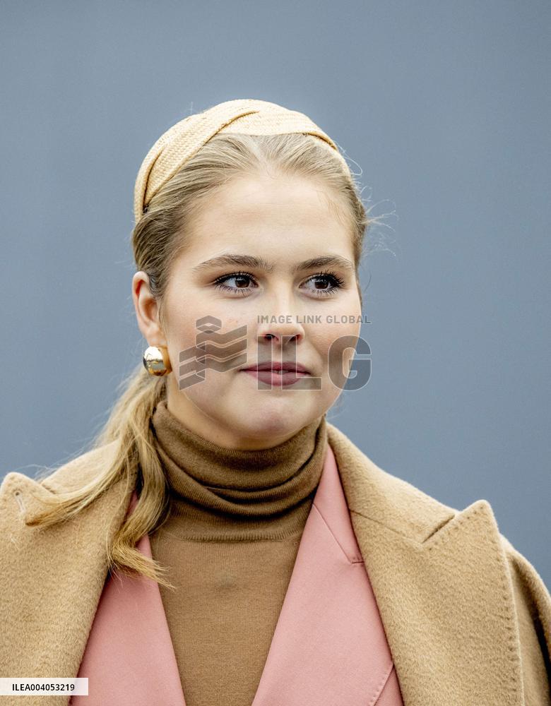 First Official Solo Job Of Princess Amalia - Netherlands