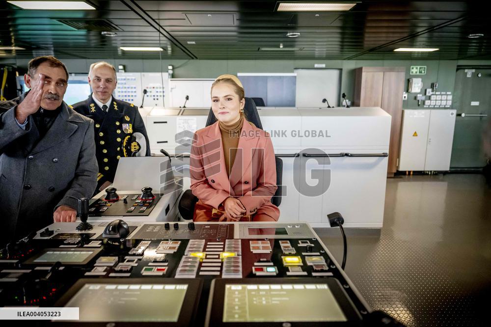 First Official Solo Job Of Princess Amalia - Netherlands