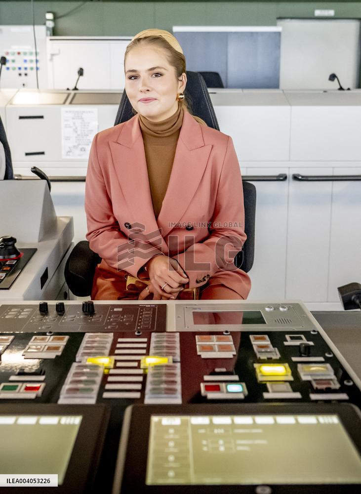 First Official Solo Job Of Princess Amalia - Netherlands