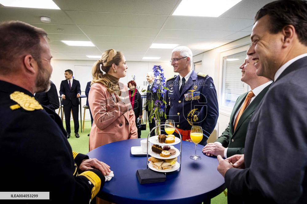 First Official Solo Job Of Princess Amalia - Netherlands