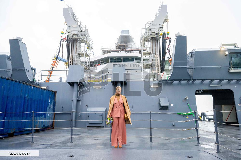 First Official Solo Job Of Princess Amalia - Netherlands