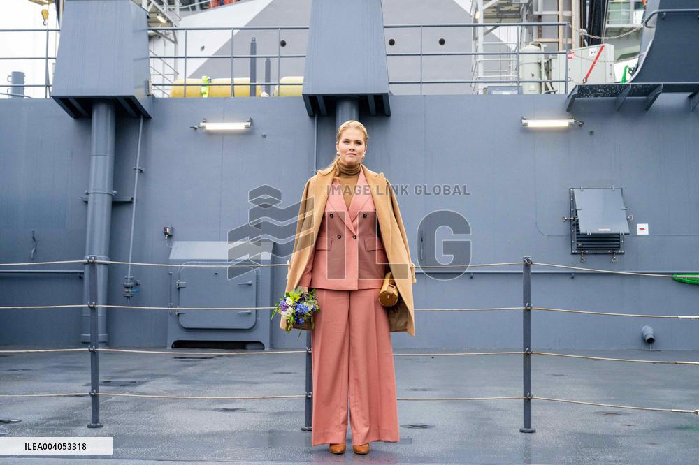 First Official Solo Job Of Princess Amalia - Netherlands