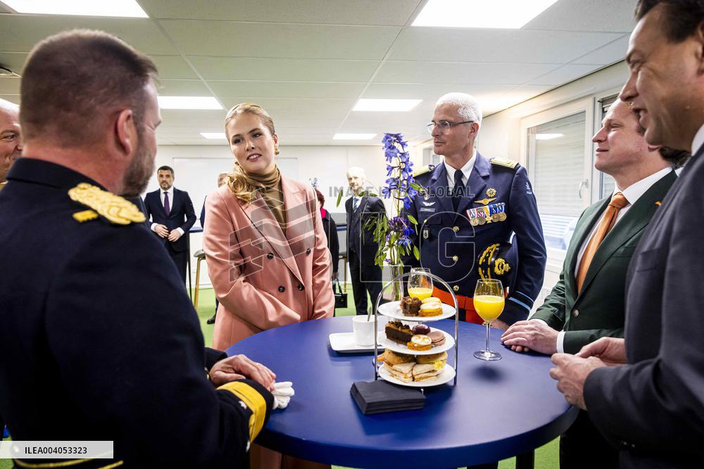 First Official Solo Job Of Princess Amalia - Netherlands