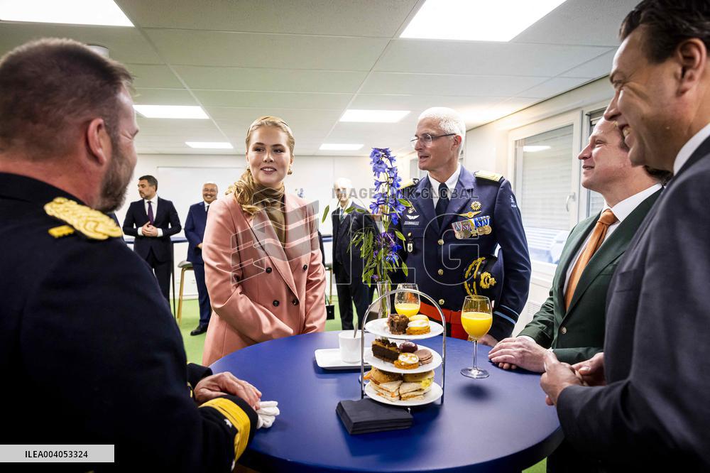 First Official Solo Job Of Princess Amalia - Netherlands