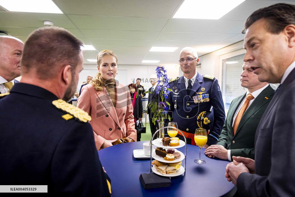 First Official Solo Job Of Princess Amalia - Netherlands