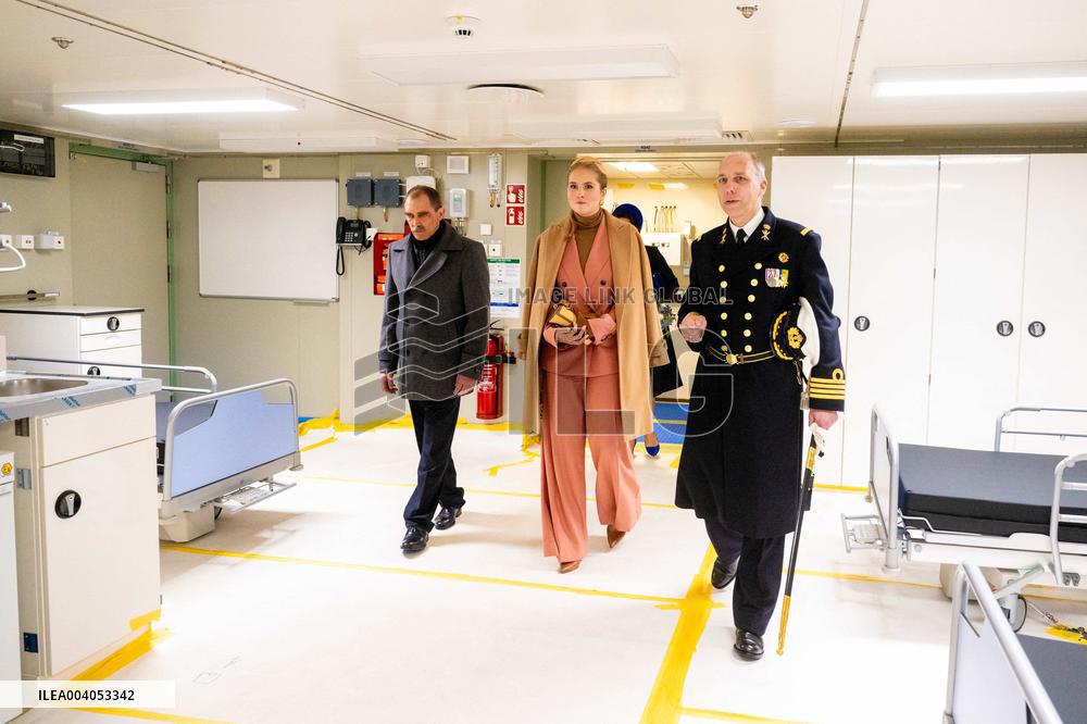 First Official Solo Job Of Princess Amalia - Netherlands