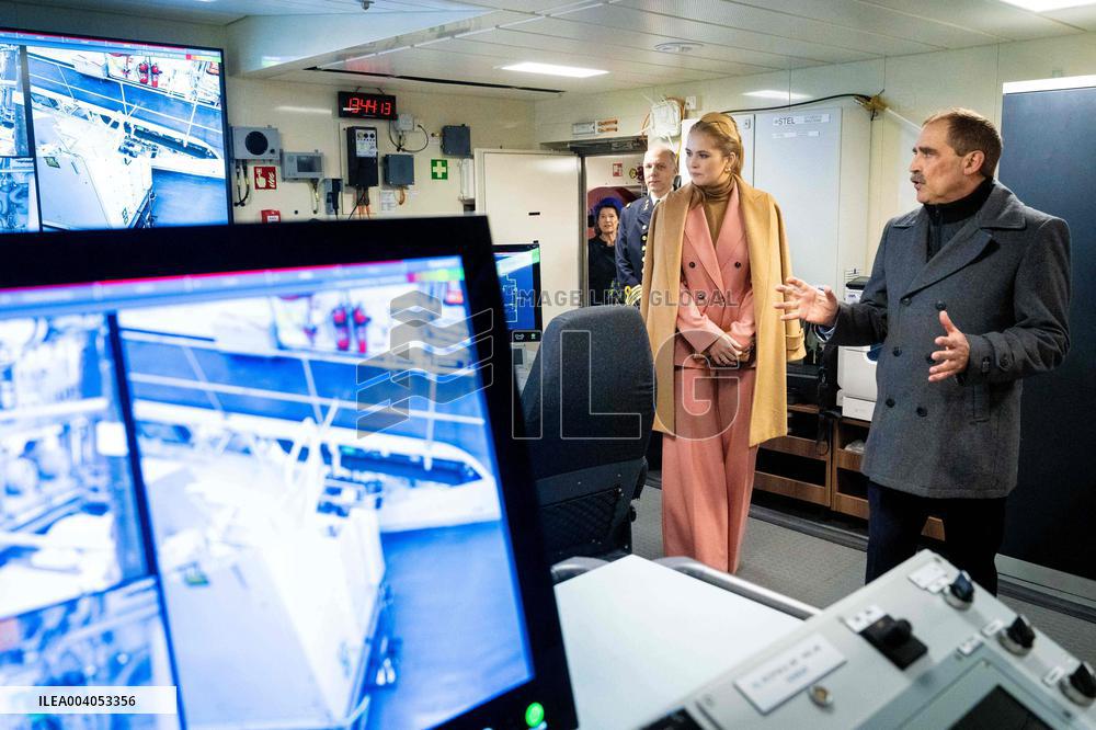 First Official Solo Job Of Princess Amalia - Netherlands