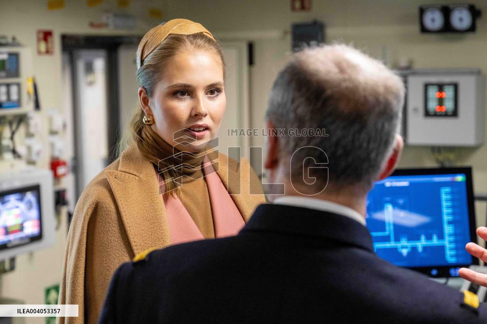 First Official Solo Job Of Princess Amalia - Netherlands