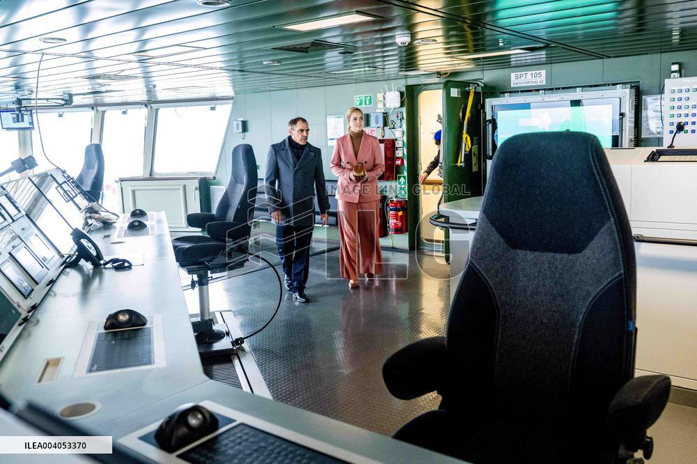 First Official Solo Job Of Princess Amalia - Netherlands