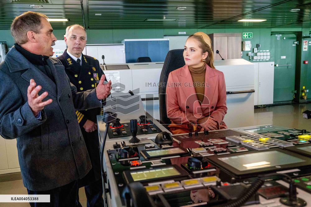 First Official Solo Job Of Princess Amalia - Netherlands