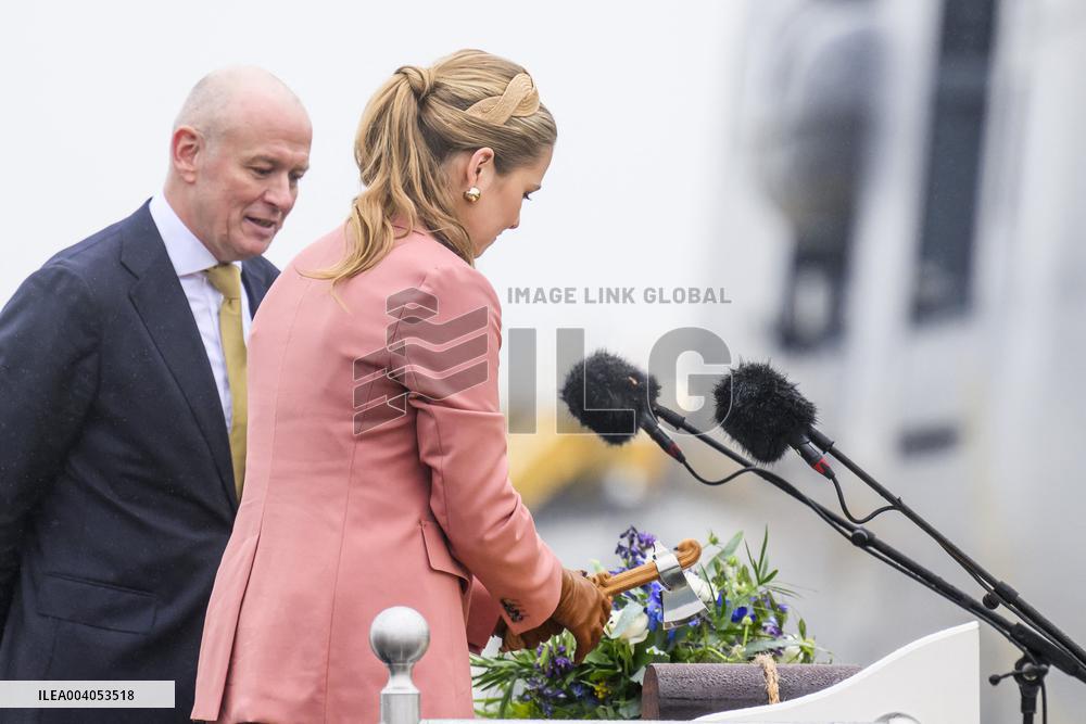 First Official Solo Job Of Princess Amalia - Netherlands