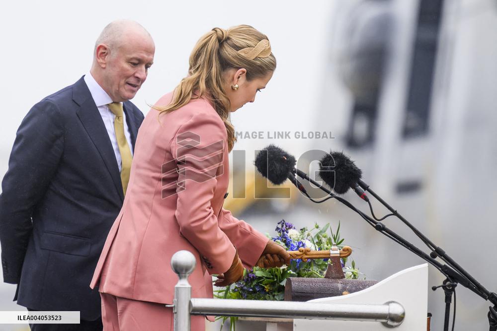 First Official Solo Job Of Princess Amalia - Netherlands