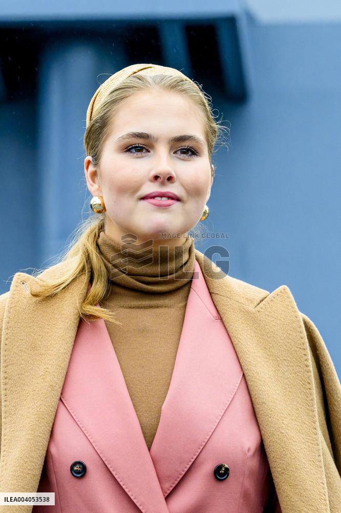 First Official Solo Job Of Princess Amalia - Netherlands