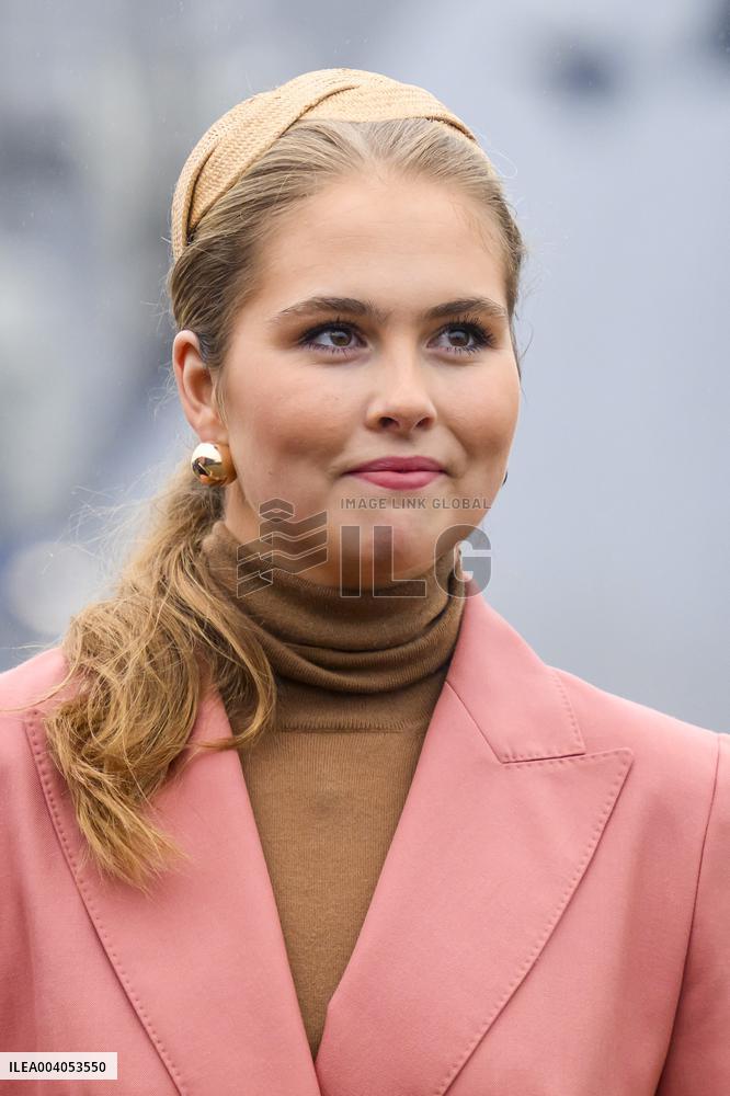 First Official Solo Job Of Princess Amalia - Netherlands