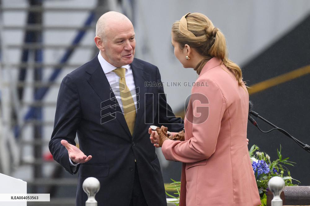 First Official Solo Job Of Princess Amalia - Netherlands