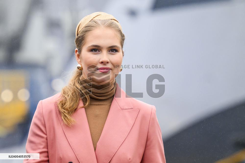 First Official Solo Job Of Princess Amalia - Netherlands