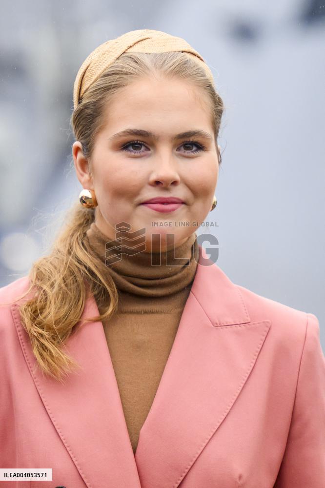 First Official Solo Job Of Princess Amalia - Netherlands