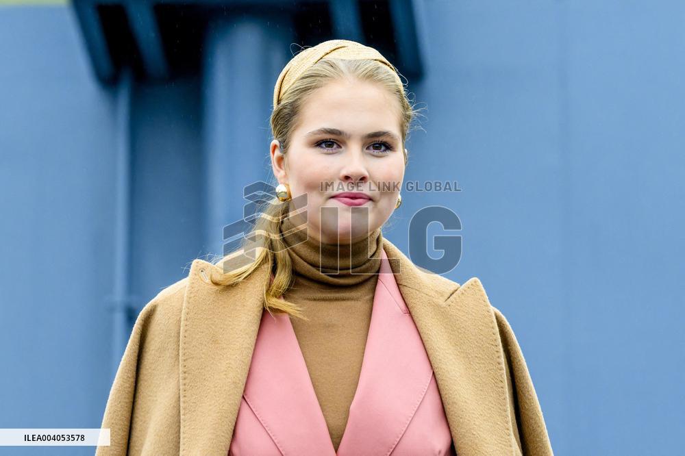 First Official Solo Job Of Princess Amalia - Netherlands