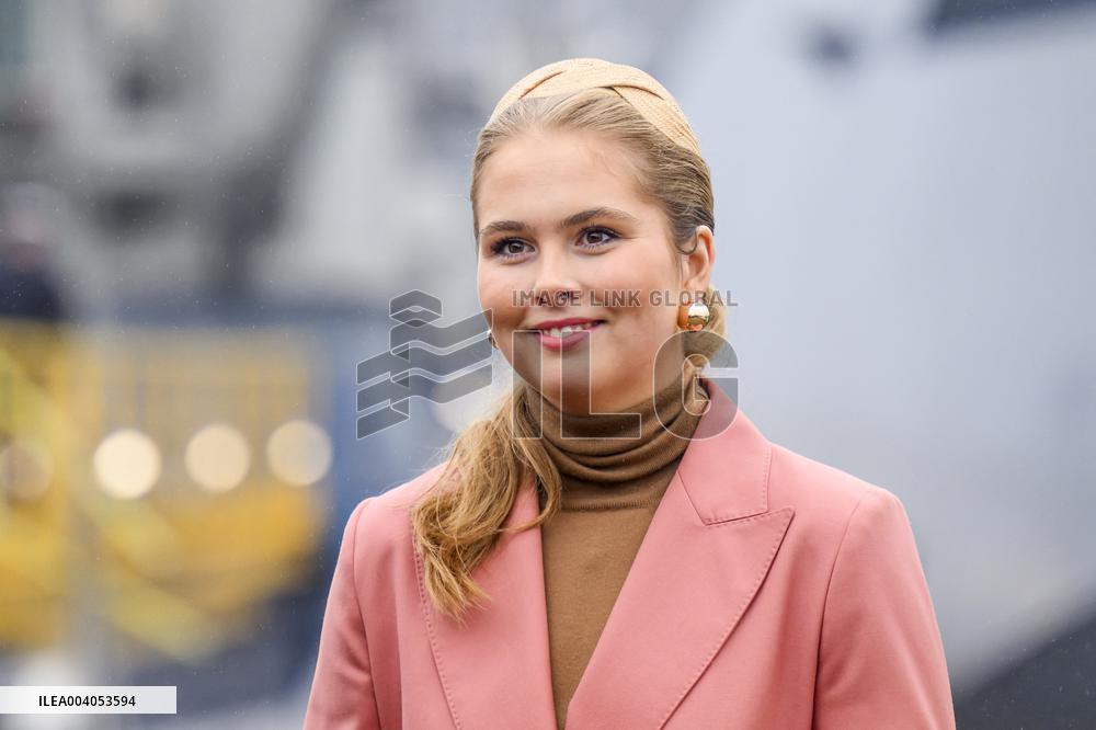 First Official Solo Job Of Princess Amalia - Netherlands