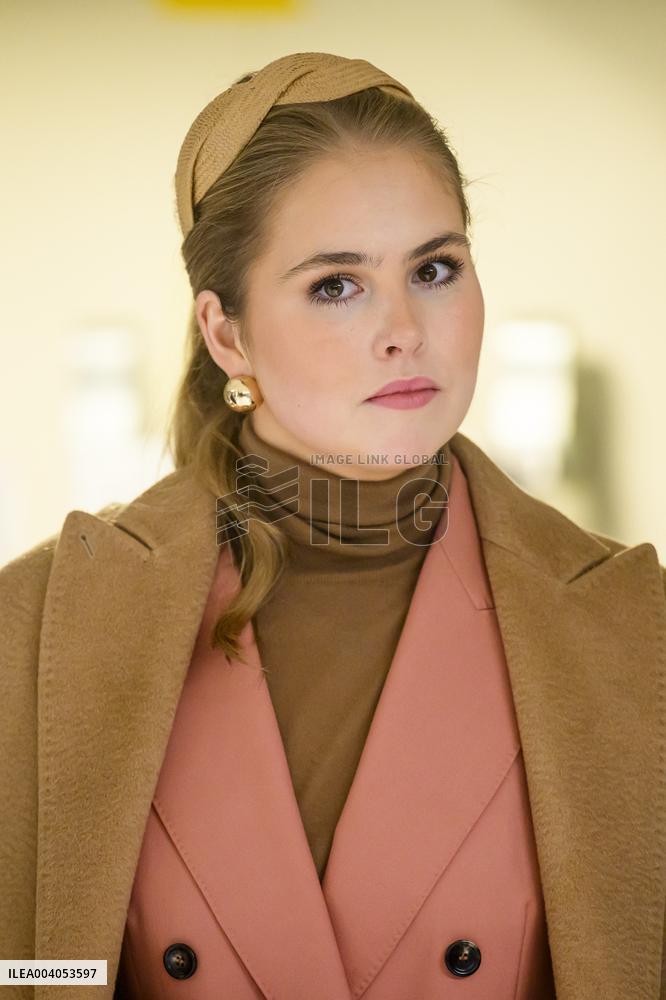 First Official Solo Job Of Princess Amalia - Netherlands